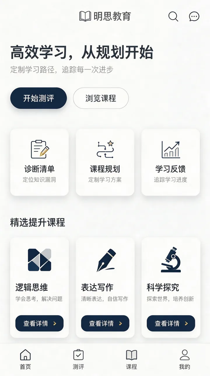 教育学习规划小程序封面图